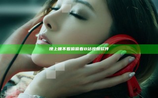 晚上睡不着偷偷看B站视频软件
